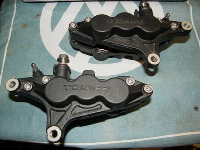 Suzuki Hayabusa 6 pistones pinzas Kawasaki Zx7r Zx9r olla acero inoxidable actualización Foto 1 de 4