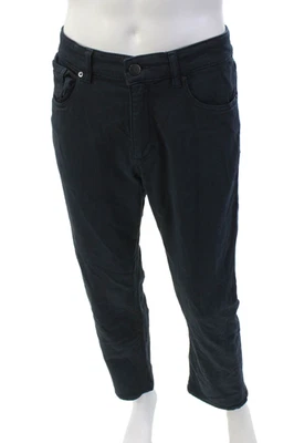 DL1961 Men's Button Closure Five Pocket Straight Leg Casual Pants Blue Size 34 - Image 1 of 4