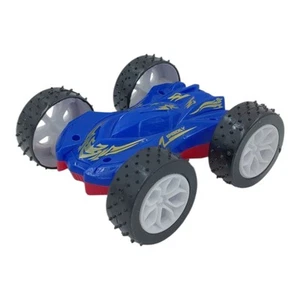Juguete de coche plegable Toysmith 2 lados alimentado por fricción rojo azul vehículo de carreras - Imagen 1 de 7