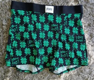Vs Pink logo boxer brief new size xs black shamrock logo - Picture 1 of 4