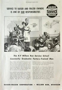 Kaiser Frazer Corporation 1947 anuncio vintage nuestras responsabilidades - Imagen 1 de 1
