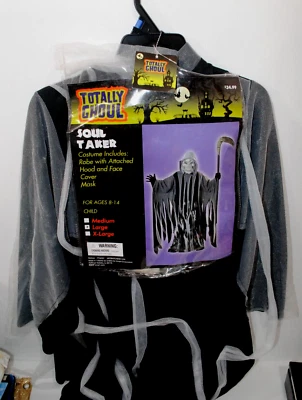 Fantasia de Halloween Soul Taker Grim Reaper - Imagem 1 de 2
