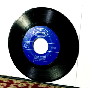 Jerry Butler, I Stand Accused / Let It Be Me - 1968 7" Single - Soul - RARE G/G+ - Picture 1 of 2