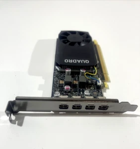 PWF85 DELL NVIDIA Quadro P620 2GB GDDR5 4x Mini-DP PCIe Video Card HIGH PROFILE - Picture 1 of 4