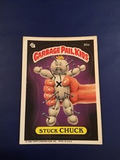 1986 Topps Garbage Pail Kids # 85a STUCK CHUCK Original Series 3 GPK EXT-MINT
