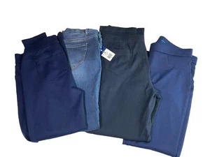 4 School Uniform Plus Size Girls Thereabouts Jeggings Lot W/Izod Pants 18.5P - Picture 1 of 9