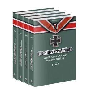 Die Ritterkreuzträger der Division „Wiking“ und ihre Einsätze 4 Bände + Schuber - Bild 1 von 2