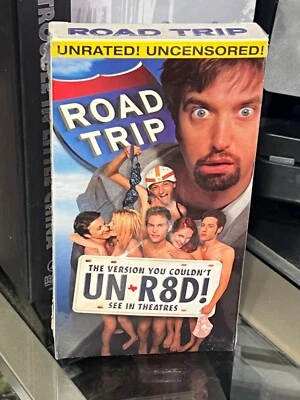 Road Trip (VHS) Breckin Meyer, DreamWorks VHS Unrated! WATERMARK! BRAND NEW! - Image 1 of 4