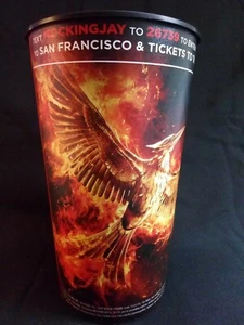 The Hunger Games Mockingjay Part 2 2015 Movie Theater Promo Soda Cup 7.5" New - Picture 1 of 4