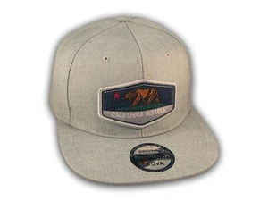 Sombrero a presión gris California Republic Bear - Imagen 1 de 4