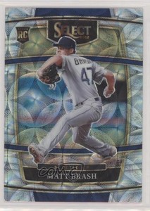 2022 Panini Select Concourse Scope Prizm Matt Brash #1 Rookie RC