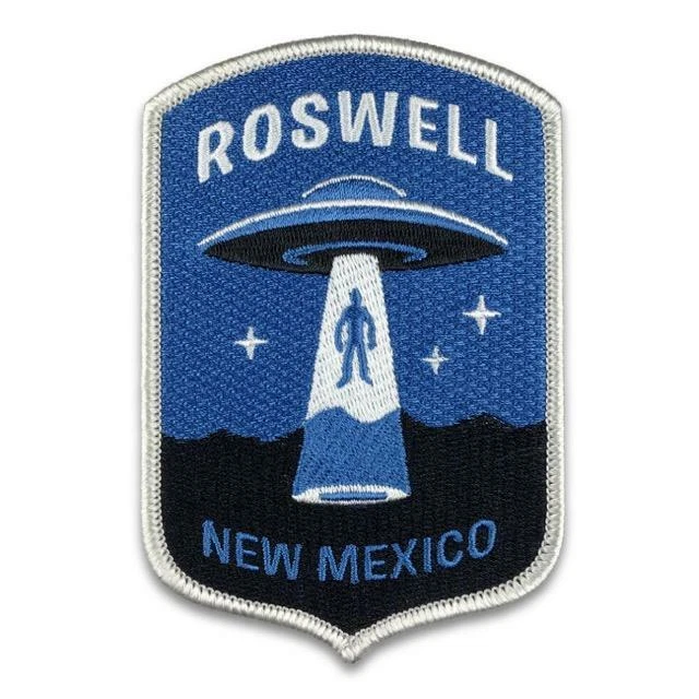 "Roswell" UFO Alien Abduction Patch - Image 1 of 1