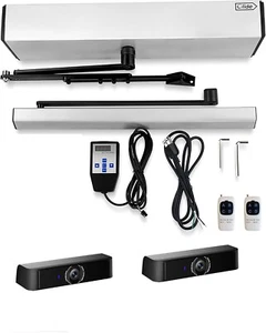 Automatic Electric Swing Door Opener with Surface-Mounted Human Detection Sensor - Picture 1 of 10