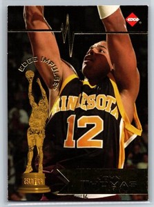 1997-98 Collector's Edge Impulse John Thomas Rookie Gold Parallel Knicks RC #24