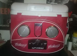 Budweiser Icy Tunes 40 QT Igloo Cooler RARE!! - Picture 1 of 11