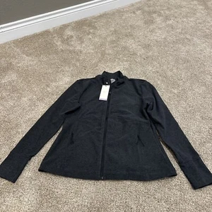 NWT Calia Lustralux Women’s Jacket Tap Shoe Heather Grey Size L - Picture 1 of 3