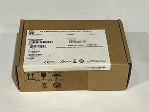 Hewlett-Packard Enterprise HP A5500/A5120 2-Port 10-GbE SFP+ Module P/N: JD368B - Picture 1 of 3