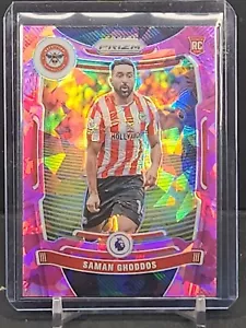 2021-22 Panini Prizm Premier League Soccer Saman Ghoddos Pink Ice - Picture 1 of 2