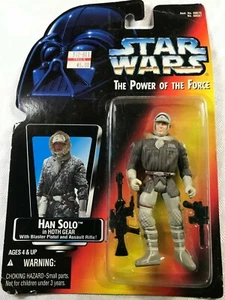 Kenner 1995 Star Wars Han Solo Figure in Hoth Gear - Picture 1 of 5