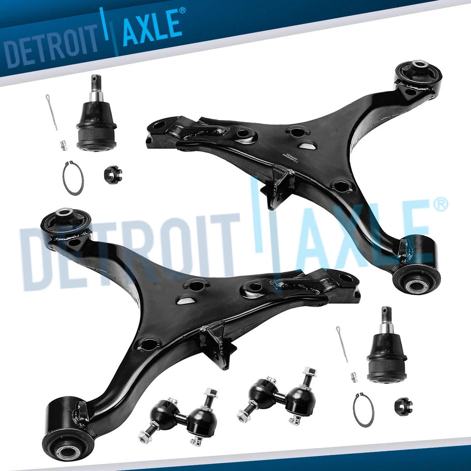 Brazos de control inferiores delanteros barras estabilizadoras eslabones para Honda CR-V 2002 2003 2004 2005 2006 Foto 1 de 4