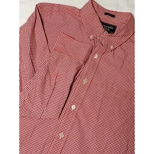 Camisa M Abercrombie & Fitch Muscle Manga Larga Roja a Cuadros con Botones - Imagen 1 de 5