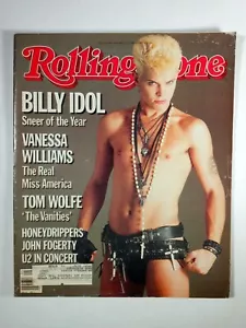 BILLY IDOL U2 Vanessa Williams Honeydrippers Rolling Stone Magazine Jan 31 1985 - Picture 1 of 1