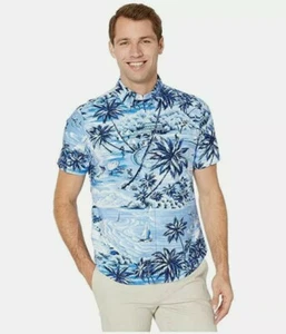 POLO RALPH LAUREN Men's Classic Fit Palm Tree Print Oxford Shirt msrp $98 sm - Picture 1 of 5