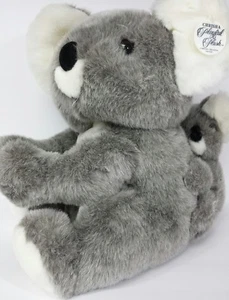14" Chrisha Playful Plush Mother Koala And Baby Stuffed Toy - Picture 1 of 4