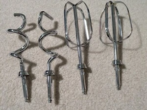 Oster Regency Kitchen Center Dough Hooks & Mixer Beaters Replacement Parts Set - Picture 1 of 7