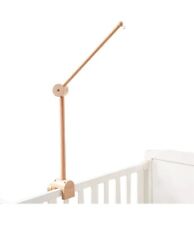 Baby Crib Mobile Arm - Wooden Baby Mobile Crib Holder Height Adjustable