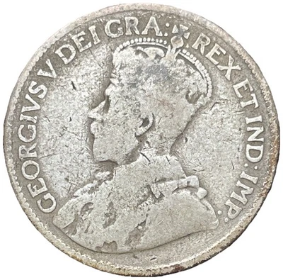 1912 Canada 25 Cents Silver Coin - Image 1 of 2