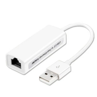 USB 2.0 to Ethernet 10/100 RJ45 Network for Windows  7/8/10/Vista/XP LAN Adapter - Image 1 of 4
