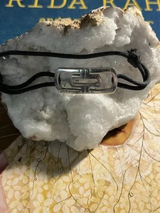 Nachlass echt Bvlgari Sterling Unisex Kordel Armband Italien - Bild 1 von 7