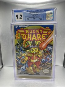 Bucky O'Hare (Nintendo, NES 1992) - CGC 9.2 CIB - Very HIGH GRADE
