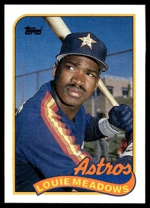 1989 Topps Louie Meadows Rookie Houston Astros #643 - Picture 1 of 2