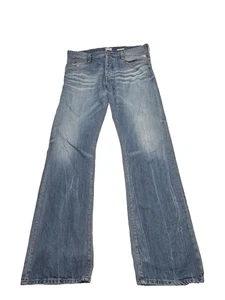 Pantalones de mezclilla rectos Replay Jimi azul para hombre W38 L36 - Imagen 1 de 21