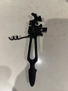 Piccolo tagliabicchieri/apribottiglie del 1800 5,5” vecchio/vintage e.. antico/raro multiutensile - Foto 1 di 4
