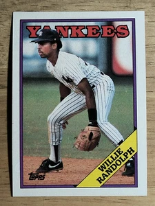 1988 Topps #210 Willie Randolph - Picture 1 of 2