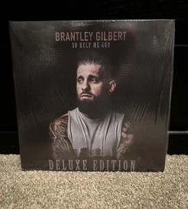 BRANTLEY GILBERT So Help Me God Deluxe Edition 2-LP SEALED Clear Vinyl Record - Picture 1 of 2