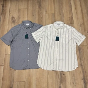NUEVA Camisa Tommy John Para Hombre Ir a Cualquier Lugar UN Tuck Abotonada Talla XL Rendimiento Nueva con Etiquetas - Imagen 1 de 10