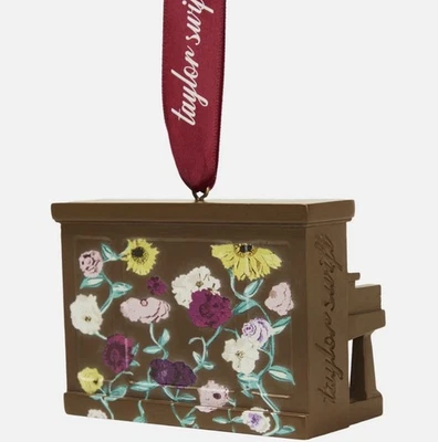 NEW Taylor Swift Acoustic Piano Surprise Song Christmas Ornament In-Hand! - Image 1 of 3