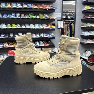 100% ORIGINAL Yeezy Season 4 Combat Boot Sand Größe 40 🧼🔥 - Bild 1 von 15