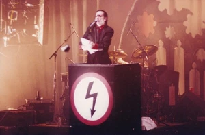 Fotografía Marilyn Manson 4" x 6" vintage - Imagen 1 de 1