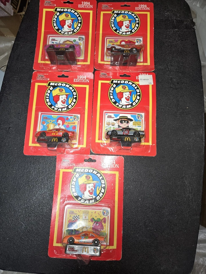 Coches de campeones de carreras McDonald Racing Team edición 5-1994 ¡¡¡Nuevos!!!! Foto 1 de 4