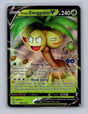 Alolan Exeggutor V #SWSH225 Promo SWSH: Sword & Shield Promo Cards - Image 1 of 2