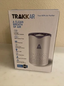 Trakk Mini Air Purifier – 100sqft True HEPA for Allergies, Smoke, Pets, & More - Picture 1 of 5