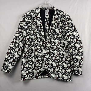 Blazer Disney Pesadilla Antes De Navidad Hombres L/XL Brilla en la Oscuridad Chaqueta - Imagen 1 de 13
