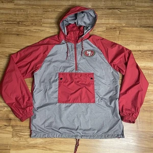 San Francisco 49ers NFL Nike Pullover Wind Breaker Woman's Size Large L - Picture 1 of 4