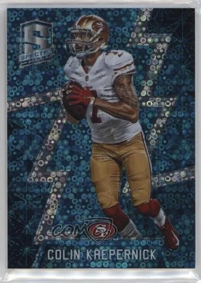 2016 Panini Spectra Neon Blue /60 Colin Kaepernick #90 - Image 1 of 3