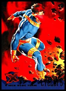 1995 Fleer Ultra Marvel X-Men CYCLOPS Blue Team #95 Ray Lago Art - Picture 1 of 3